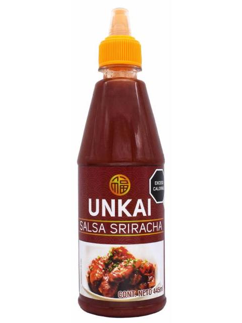 SALSA SRIRACHA 445 ML UNKAI