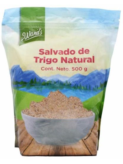 SALVADO DE TRIGO NATURAL 500 G WANDS