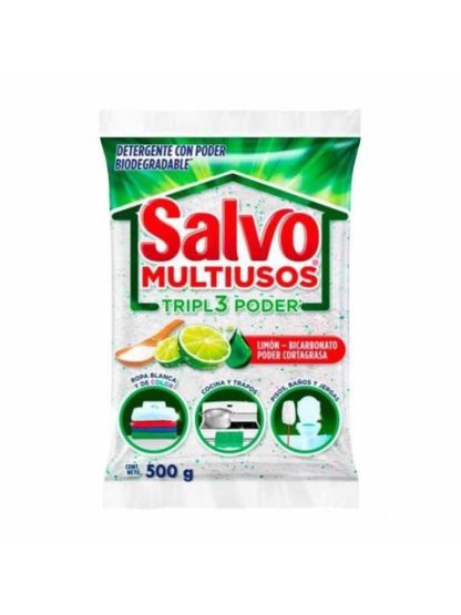 SALVO DETERGENTE MULTIUSOS 500 GR