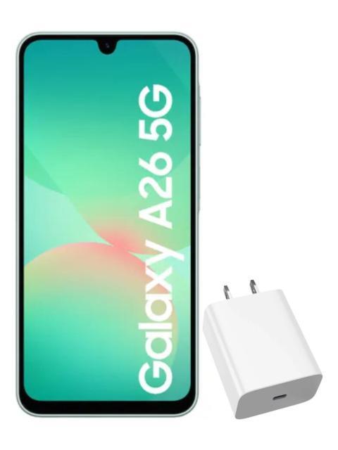 SAMSUNG GALAXY A26 5G DUAL SIM 256GB 8RAM GREEN + ADAPTADOR GENERICO - Image 3