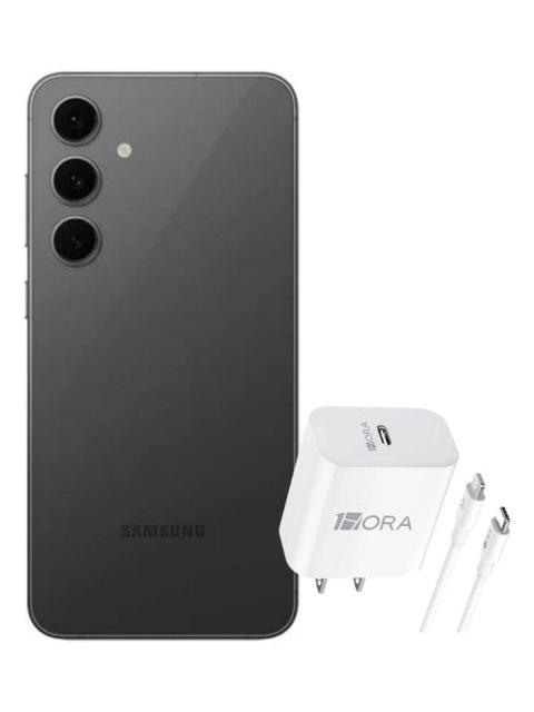 SAMSUNG GALAXY S24 FE 5G DUAL SIM 128GB 8RAM GRAPHITE + ADAPTADOR GENERICO - Image 3