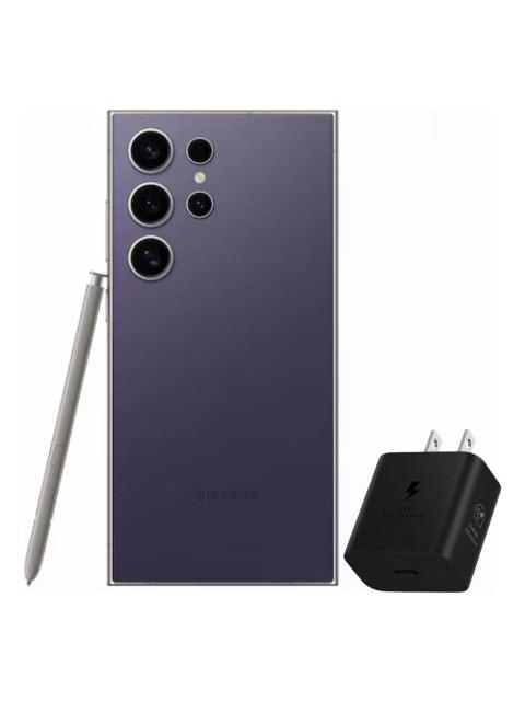 SAMSUNG GALAXY S24 ULTRA 512GB 12RAM TITANIUM VIOLETA + POWER ADAPTER SAMSUNG 25W