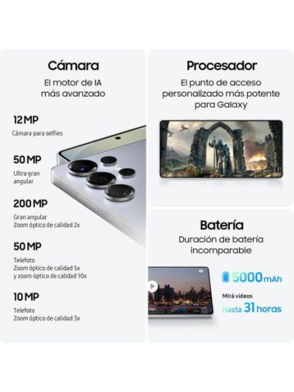 SAMSUNG GALAXY S25 ULTRA 256GB TITANIUM GRAY - Image 6
