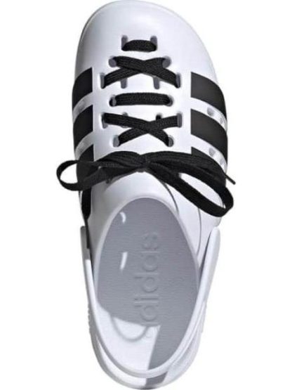SANDALIA ADILETTE CLOG BLANCO/NEGRO ADIDAS - Image 3