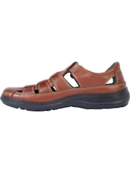 SANDALIA CASUAL DE PIEL CAFE HUSH PUPPIES - Image 5