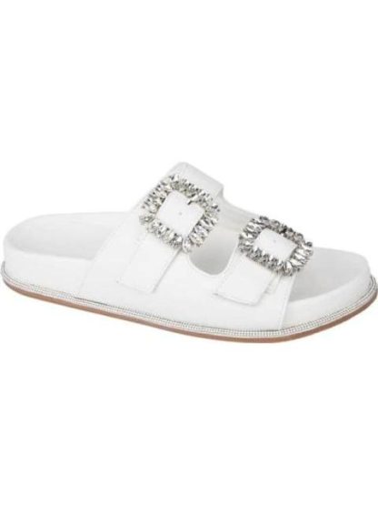 SANDALIA HEBILLAS PEDRERIA BLANCO VI LINE FASHION - Image 2