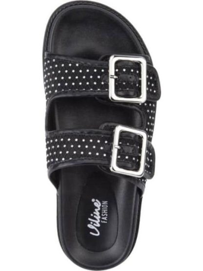 SANDALIA HEBILLAS NEGRO VI LINE FASHION - Image 3