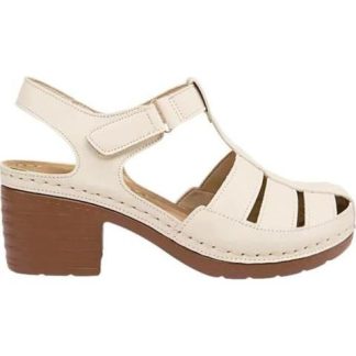 SANDALIA CONFORT BEIGE/HUESO SHOSH