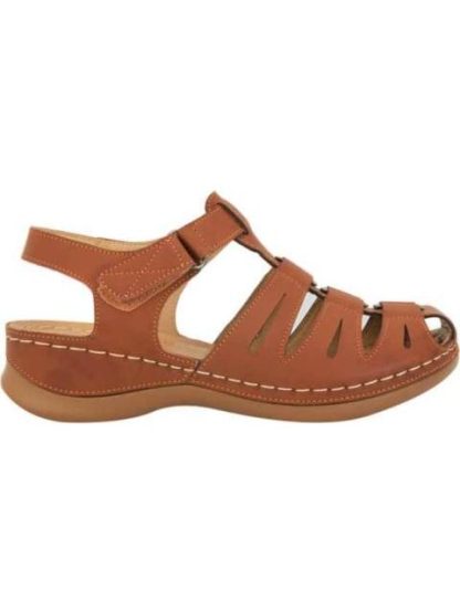 SANDALIA CONFORT CAMEL SHOSH