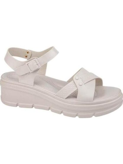SANDALIA CONFORT MONOCOLOR BEIGE/HUESO SHOSH - Image 2