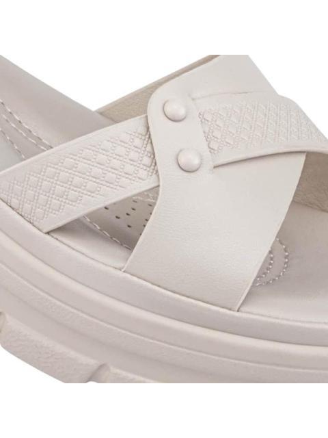 SANDALIA CONFORT MONOCOLOR BEIGE/HUESO SHOSH - Image 6