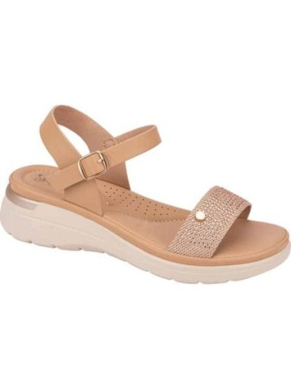 SANDALIA CONFORT CAMEL SHOSH - Image 2