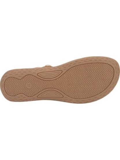 SANDALIA CONFORT CON BRILLOS CAMEL VI LINE - Image 4