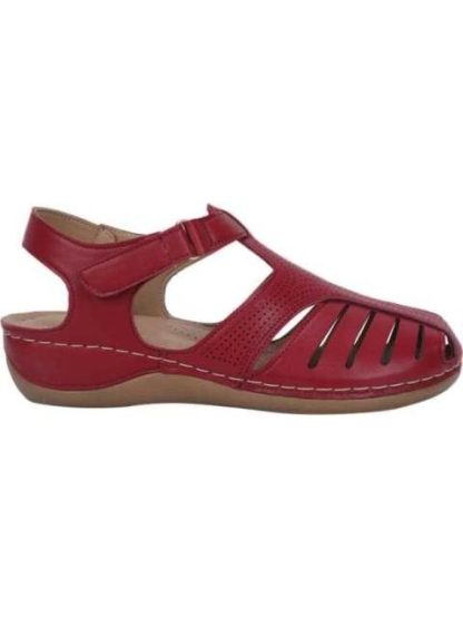SANDALIA CONFORT ROJO SHOSH