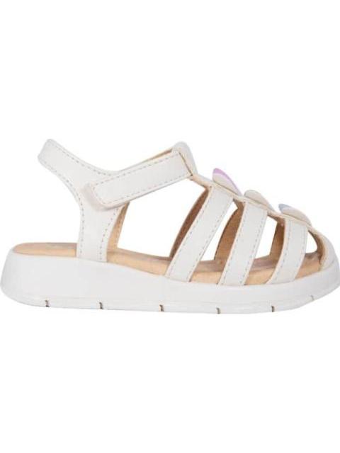 SANDALIA CORAZONES BEIGE/HUESO YU YIN