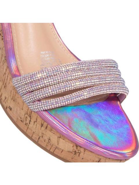 SANDALIA CUÑA ROSA VI LINE - Image 6