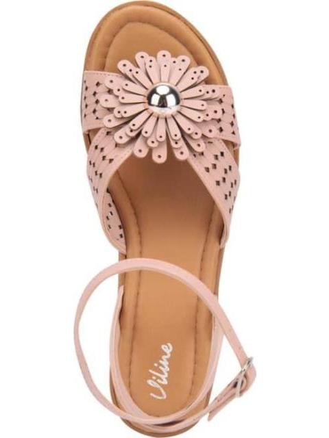 SANDALIA CUÑA NUDE VI LINE - Image 3