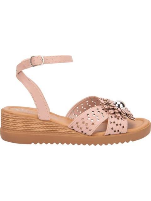 SANDALIA CUÑA NUDE VI LINE