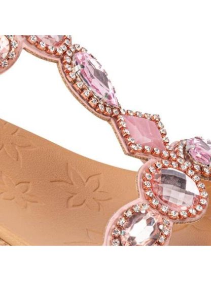 SANDALIA CUÑA ROSA VI LINE - Image 6