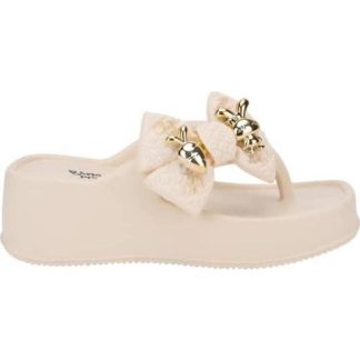 SANDALIA DE PLAYA MOÑO BEIGE/HUESO BANANA PRICE