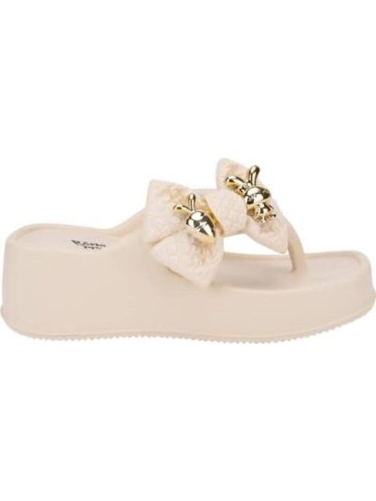 SANDALIA DE PLAYA MOÑO BEIGE/HUESO BANANA PRICE