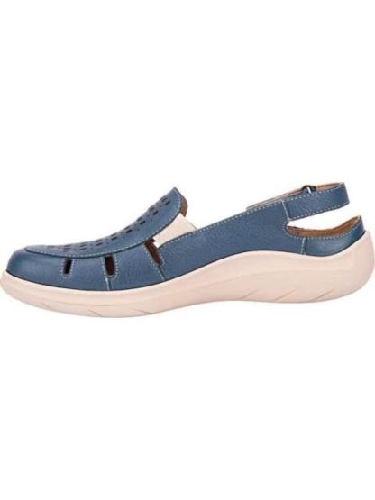 SANDALIA PERFORADA AZUL FLEXI - Image 5