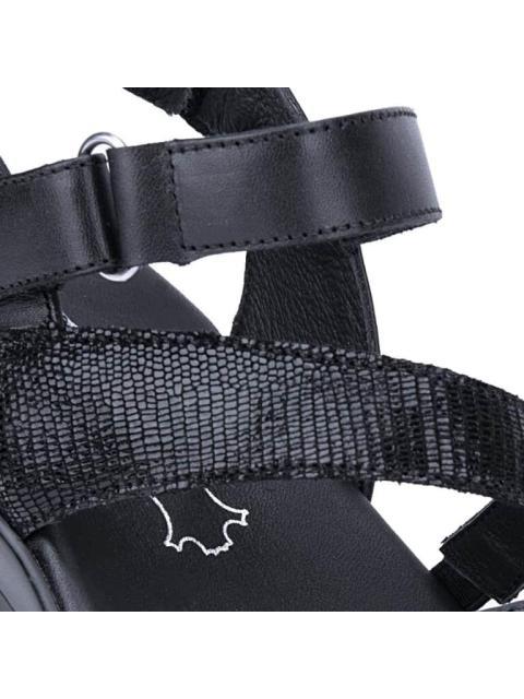 SANDALIA VELCROS NEGRO FLEXI - Image 6