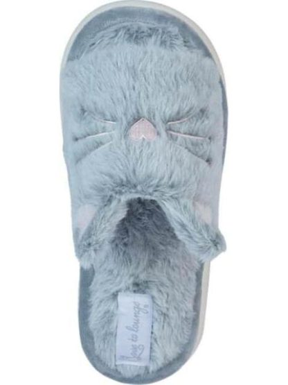 SANDALIA PANTUFLA GRIS LOVE TO LOUNGE - Image 3