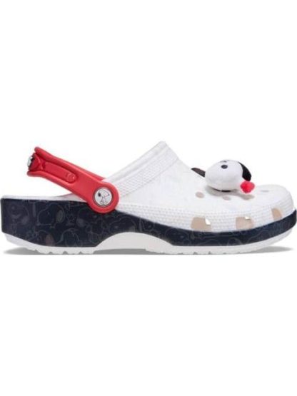 SANDALIA PEANUTS CLASSIC CLOG BLANCO CROCS - Image 5