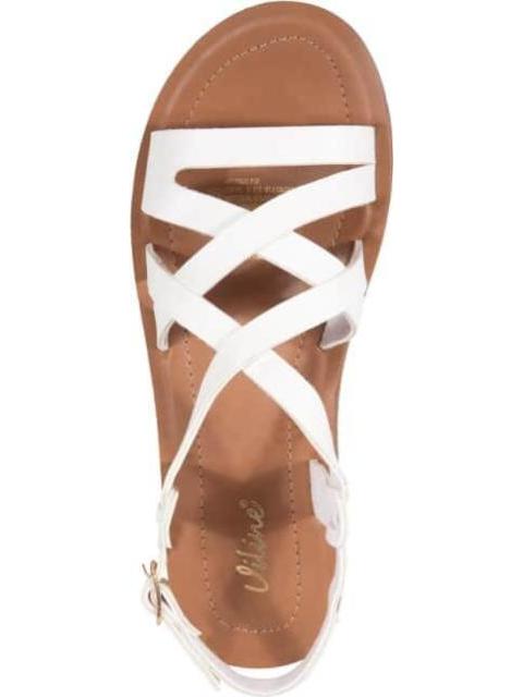 SANDALIA PLANA BLANCO VI LINE - Image 3