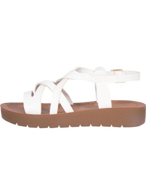 SANDALIA PLANA BLANCO VI LINE - Image 5