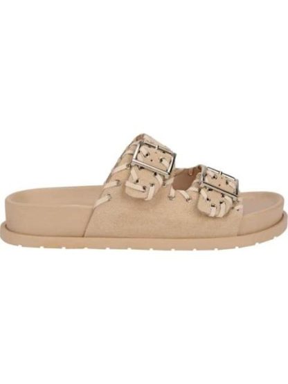 SANDALIA PLANA BEIGE VI LINE