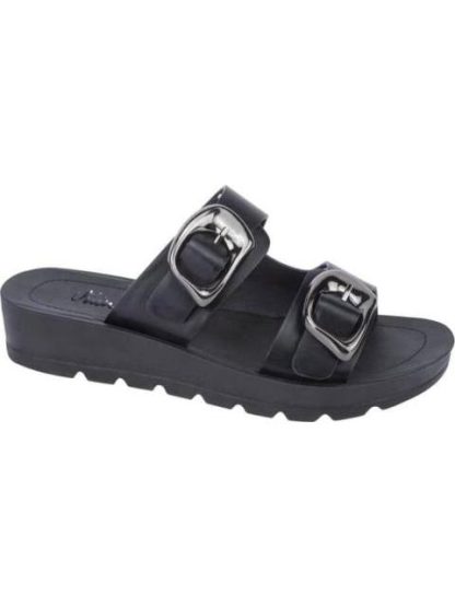 SANDALIA PLANA NEGRO VI LINE - Image 2