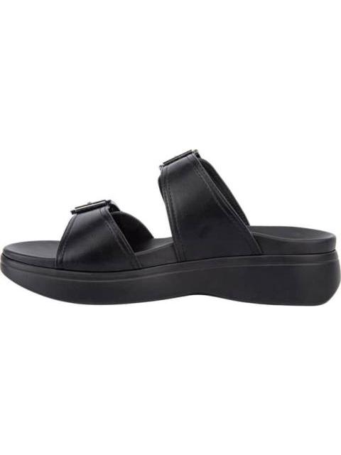 SANDALIA PLANA NEGRO VI LINE - Image 5
