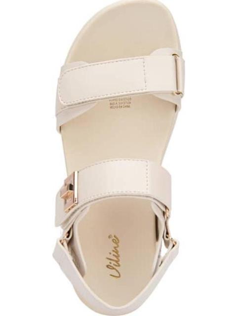 SANDALIA PLANA BEIGE/HUESO VI LINE - Image 4