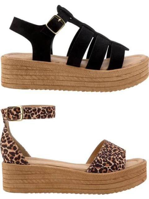 SANDALIA PLANA MULTICOLOR VI LINE