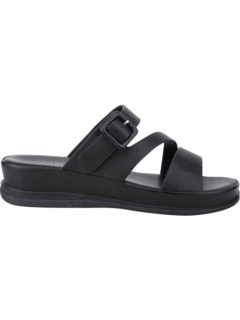SANDALIA PLANA NEGRO SHOSH
