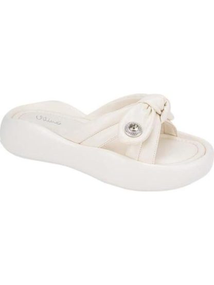 SANDALIA PLANA BLANCO VI LINE - Image 2