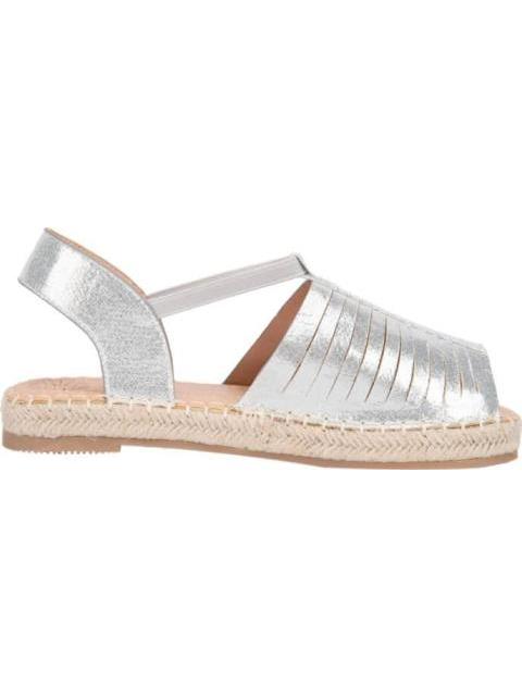 SANDALIA PLANA PLATA VI LINE