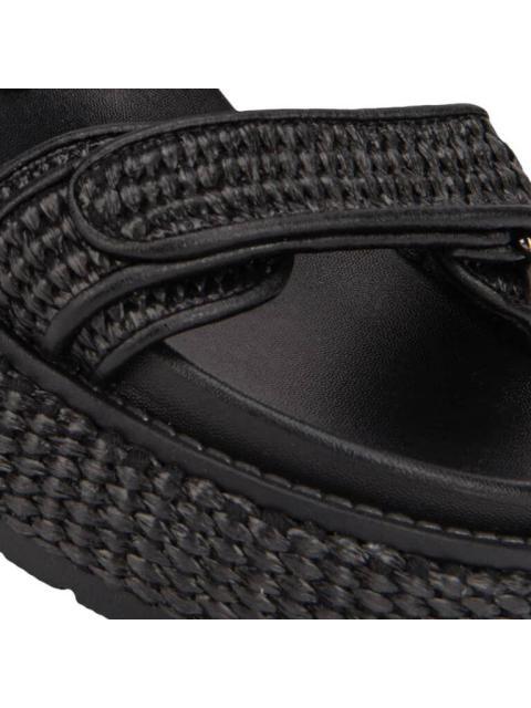 SANDALIA PLANA NEGRO VI LINE FASHION - Image 6