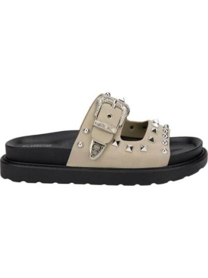 SANDALIA PLANA TAUPE VI LINE FASHION