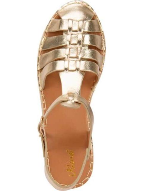 SANDALIA PLANA ORO VI LINE - Image 3