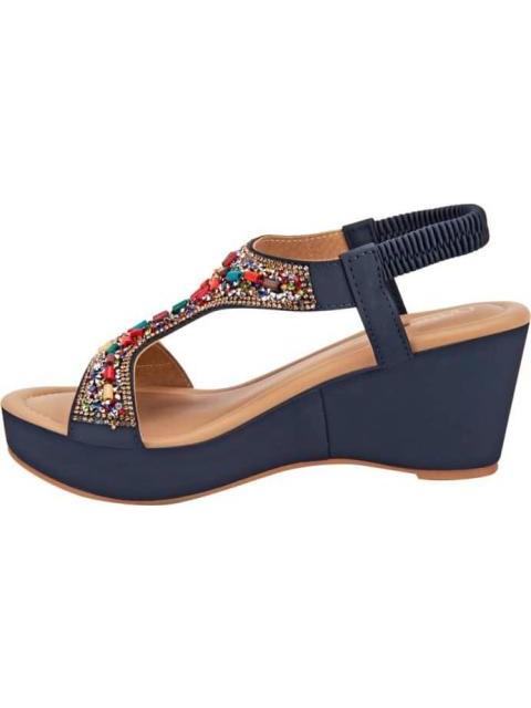 SANDALIA PLATAFORMA AZUL VI LINE - Image 5