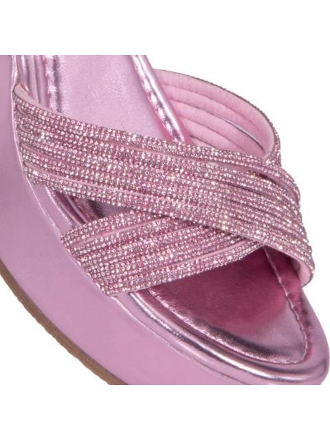 SANDALIA PLATAFORMA ROSA VI LINE FASHION - Image 6