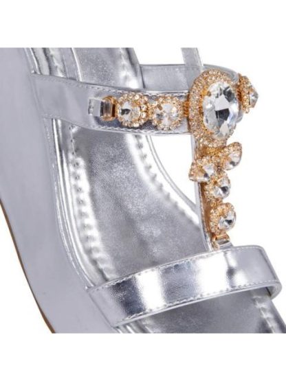 SANDALIA PLATAFORMA PLATA VI LINE FASHION - Image 6