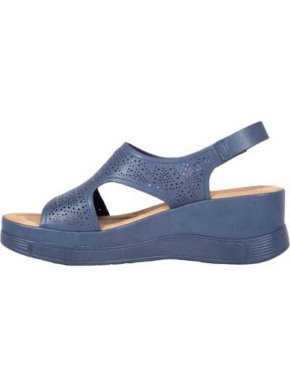 SANDALIA CONFORT AZUL MARINO SHOSH - Image 5