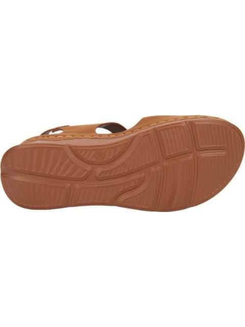 SANDALIA CONFORT FLOR COGNAC SHOSH - Image 3