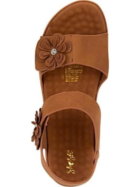 SANDALIA CONFORT FLOR COGNAC SHOSH - Image 4