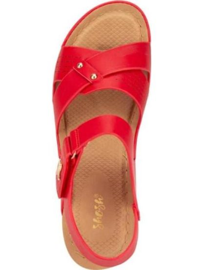 SANDALIA CONFORT ROJO SHOSH - Image 3