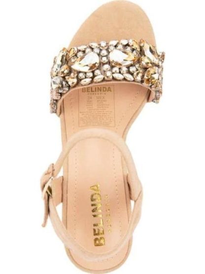 SANDALIA CON PLATAFORMA BEIGE BELINDA PEREGRIN - Image 3